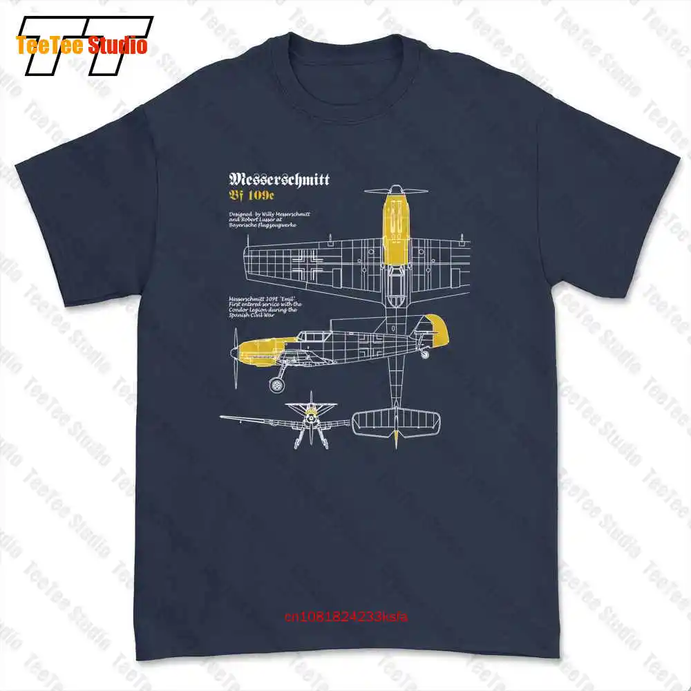 Flyingraphics Aviation Themed Messerschmitt Bf109 T-shirt Tee EYAF