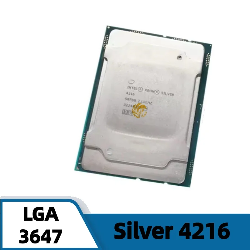 

Процессор Intel Xeon Silver 4216, 16 ядер, 32 потока, 2,1 ГГц, 22 МБ, 100 Вт, LGA3647 для C621 Xeon 4216