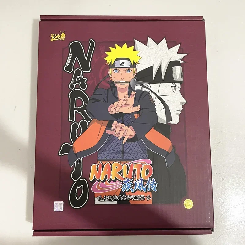 KAYOU Genuine Naruto Cards Box Anime Figure Card Booster Pack Sasuke Collection Flash Card Toy Birthday Christmas Gift for Kids