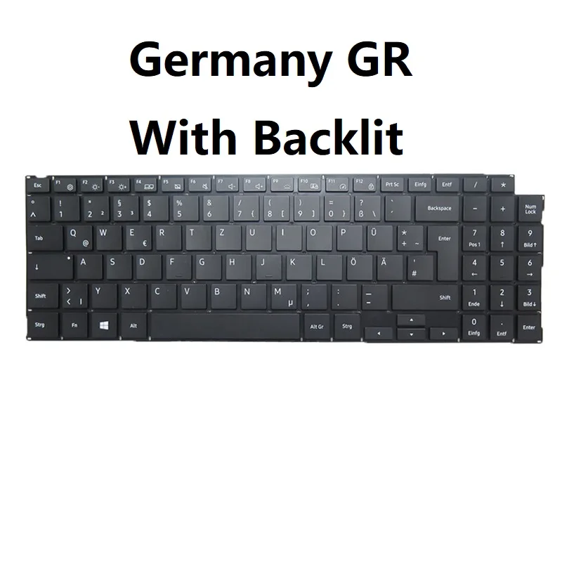 BE CA GR LA FR GR SP Laptop Keyboard For Samsung NP750XDA NP755XDA 750XDA 755XDA New