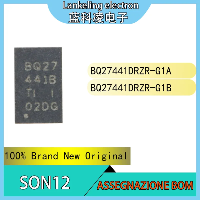 

(5PCS)BQ27441DRZR-G1A BQ27441DRZR-G1B 100% Brand New Original Chip IC SON12