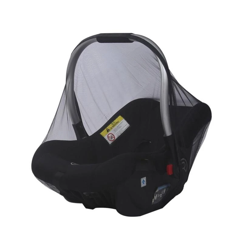 

R66D Baby Stroller Net Insect Netting Net Cover for w/ Elastic Closure Extended Universal Size for Carrycots Cri