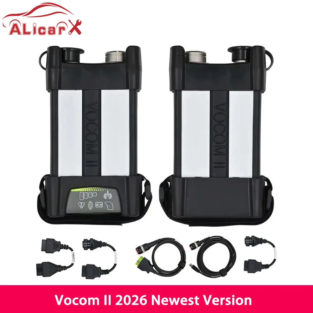 Vocom 2 II 88890400 Heavy Duty Truck Excavator Diagnostic OBD 2 Scanner Cable VOCOM2 Interface with SSD Diagnose Diagnostic Tool