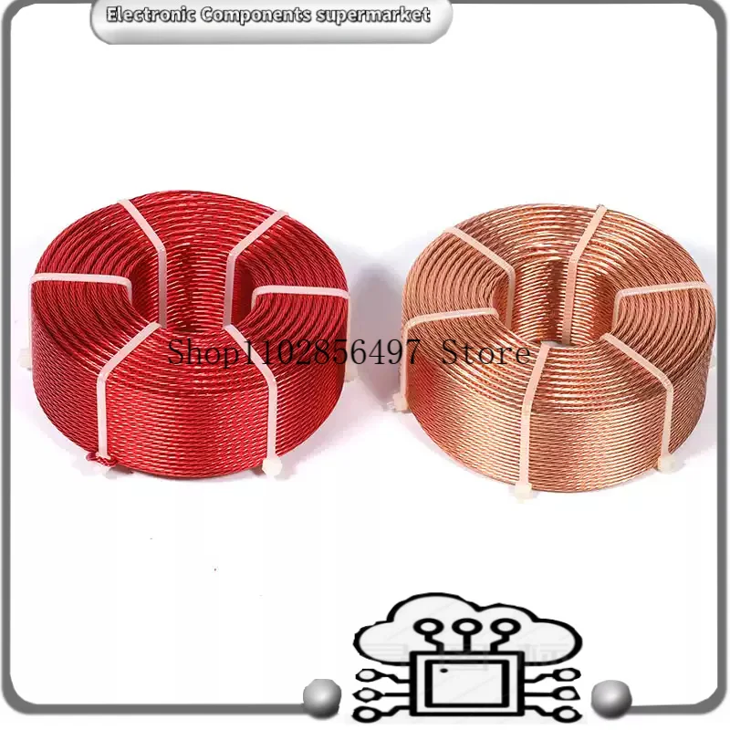 

Катушка для аудиоусилителя 0,1 мГн - 9 мГн для 7-жильного диффузорного фильтра (кроссовера) 0,4 мм, изготовленная из неокисленной медной проволоки.