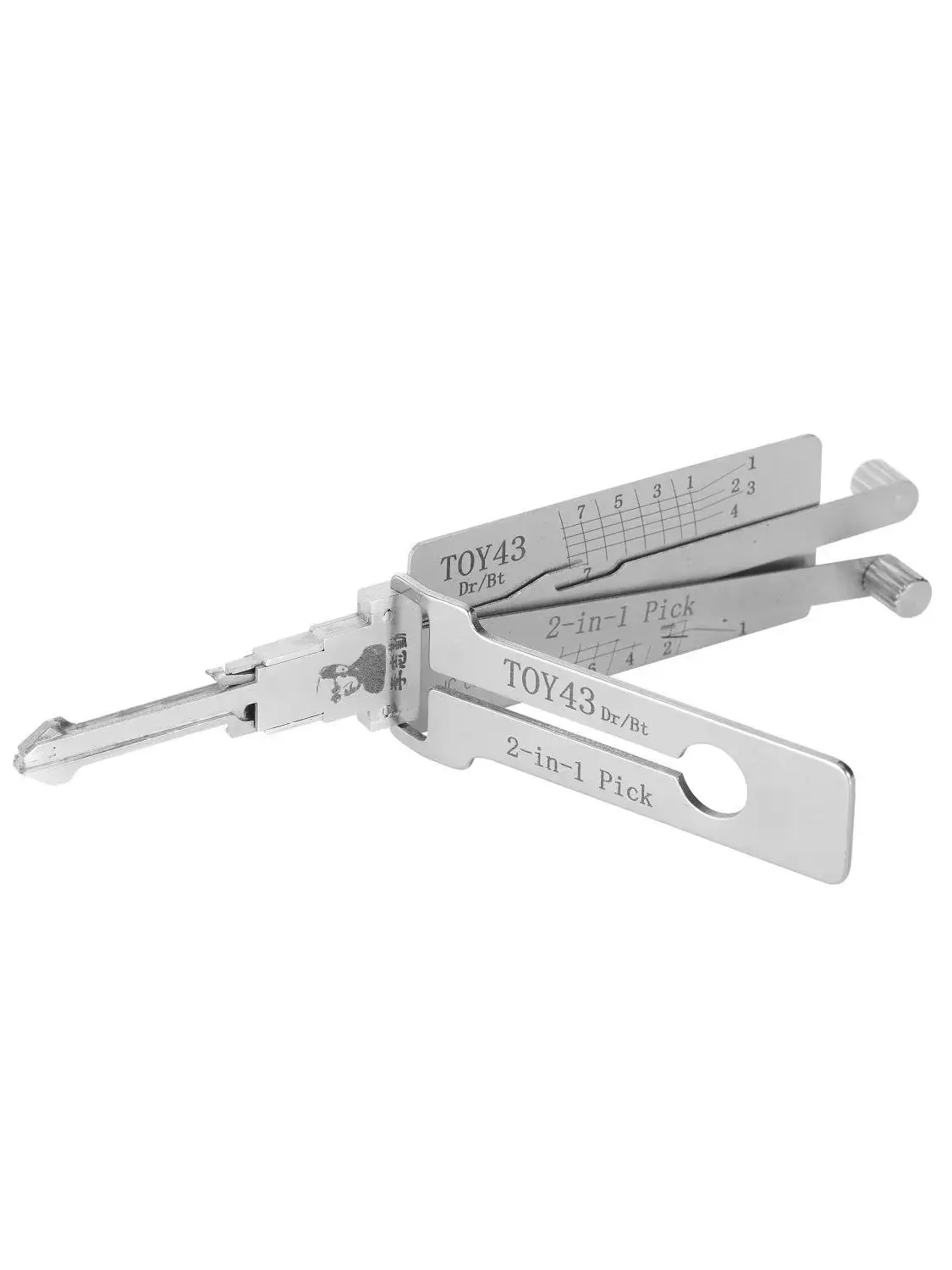 Lishi TOY43 (Split-Wafer) - 2-in-1 Pick/Decoder - AG for Toyota