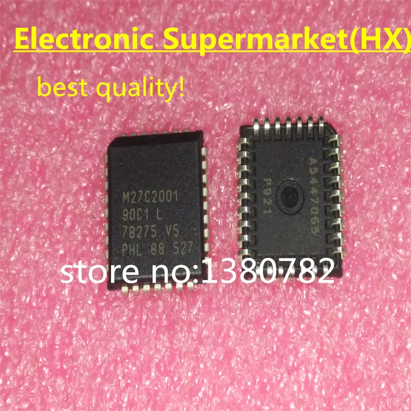 

Free shipping 10pcs/lots M27C2001-90C1 M27C2001 PLCC-32 IC In stock!