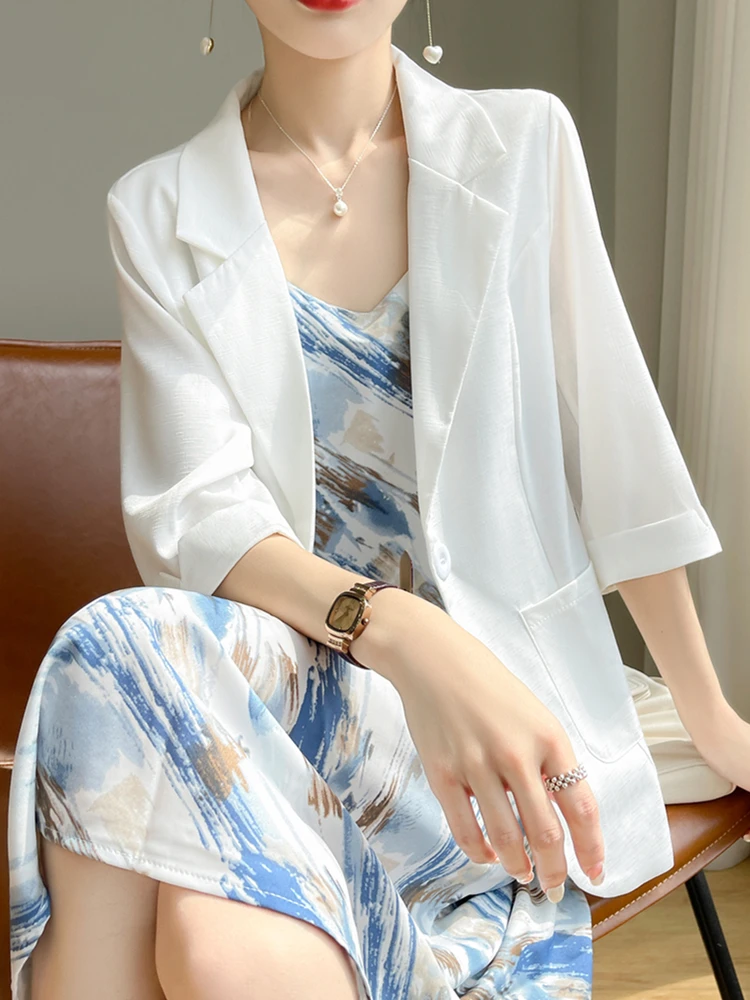 レディース クロップドコート 新作 アウター クロップブレザー 女性用 バーシティ風 ハーフ厚手 パッチタッセル付き ジャケット Oネック カラーブロック