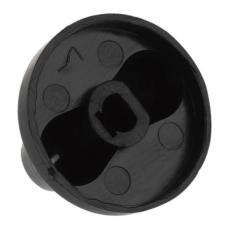 2X Plastic Kitchen Gas Stove Stove Oven Control Rotary Knob Black