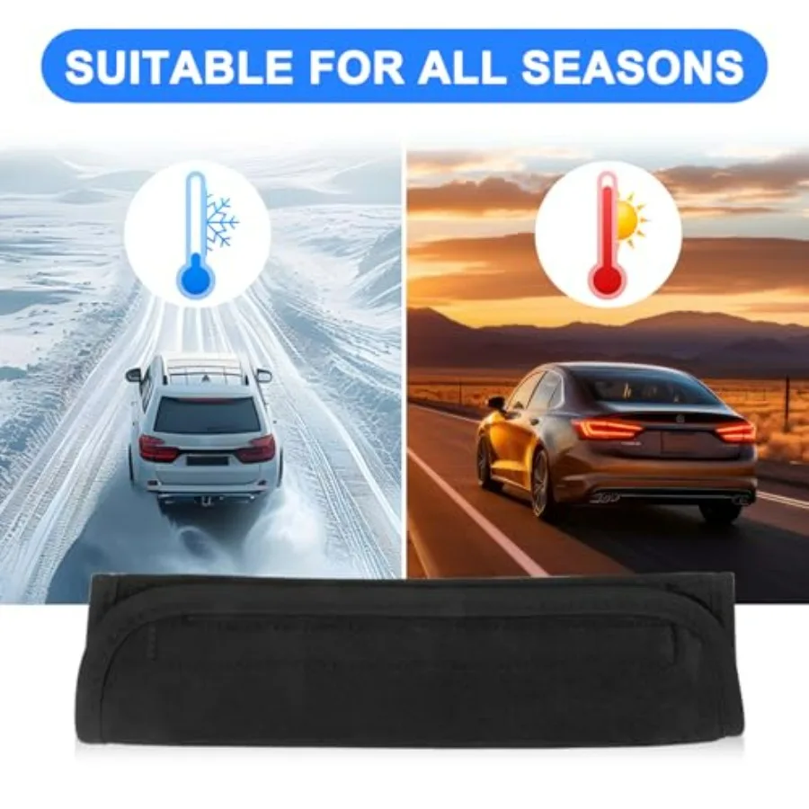 Car Seat Belt Cushion Shoulder Strap Ice Silk for Adults Babies Stroller Pushchair High Chair Seatbelt Pad Covers with Soft Com view 6