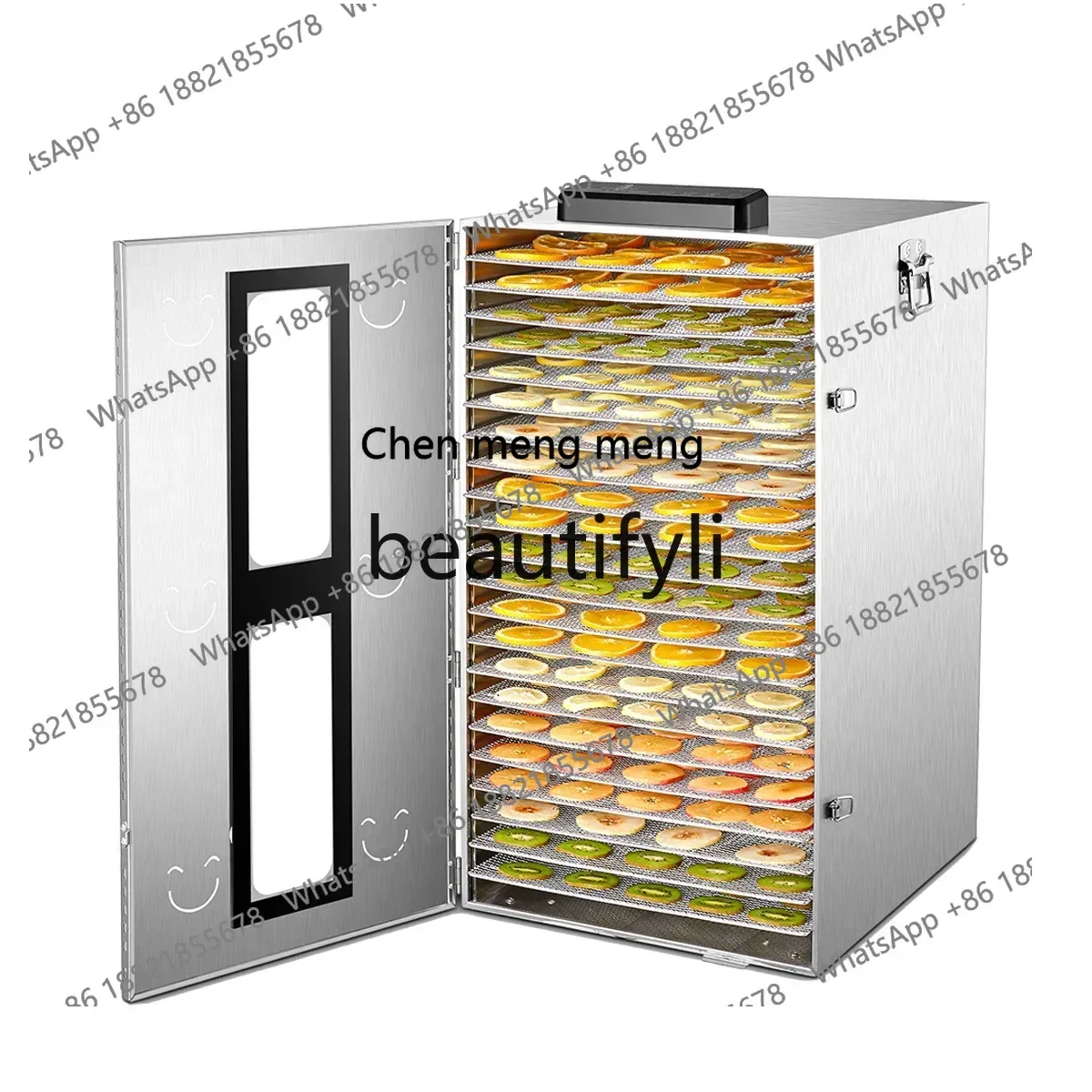 

FF Сушилка для фруктов, пищевая сушилка для обезвоживания фруктов и овощей, воздушная сушилка, 8 слоев до 22 слоев