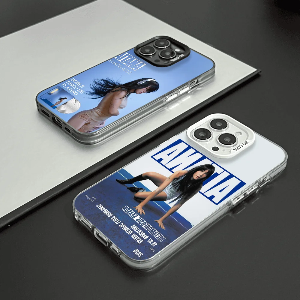 

Spanish singer A-Aitana O-Ocana phone case FUNDA for iPhone 12 11 13 14 15 16 17Max Pro Plus Mini Color Protective Case