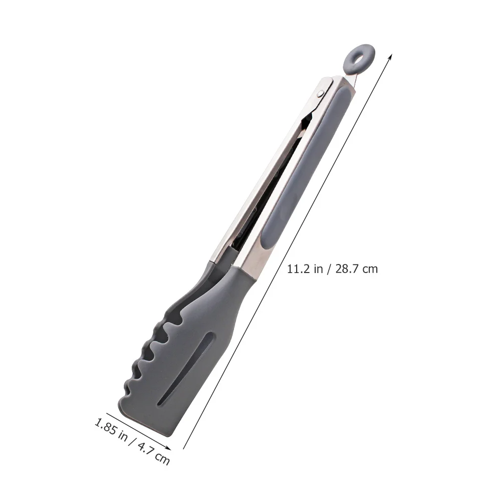 

Щипцы для барбекю из нержавеющей стали, термостойкий кухонный гриль, инструмент для кухни, пикника, кемпинга, стейка, сервировки еды