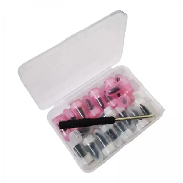 3xVacuum Tire Repair Rubber Nail Lightweight Accessory for Truck Auto Car with Screwdriver