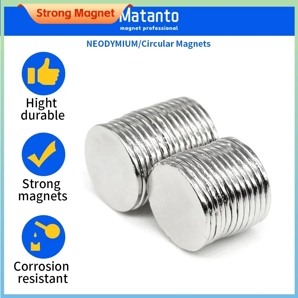

20/50/100/200/300/500PCS 12x1 Round Strong Powerful Magnets N35 Permanent Neodymium Magnet Disc 12x1mm 12*1 Thin Search Magnet
