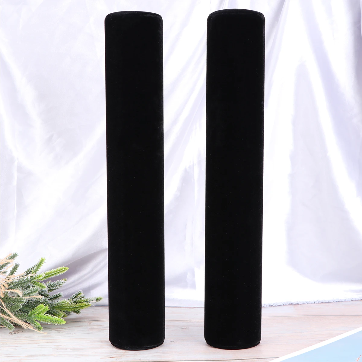 

2Pcs Black Bracelet Holder Jewelry Display Rack Organizer Stand Bangle Storage Watch Holder Multifunction Jewelry