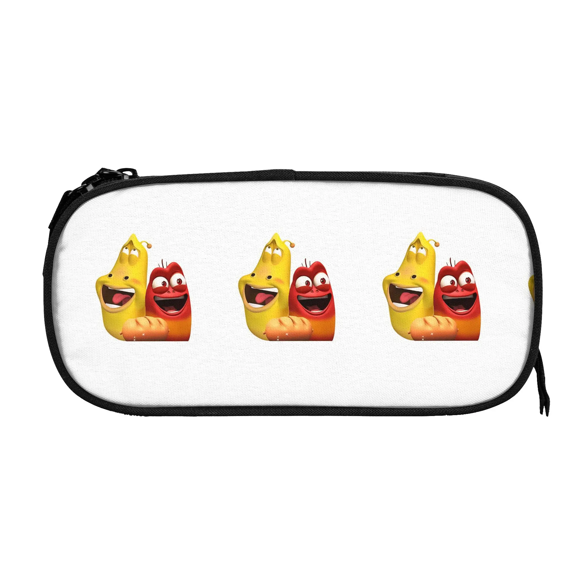 1 Piece Stylish cartoon bug graphic  Pencil Case Student Pen Bag Larva School Pencil Pouch