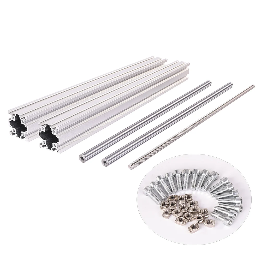 TWOWIN Aluminum Profile 3018 MAX Y Axis Extension Rod Kit For CNC Router Part Workbench DIY Frame Linear Rail Length