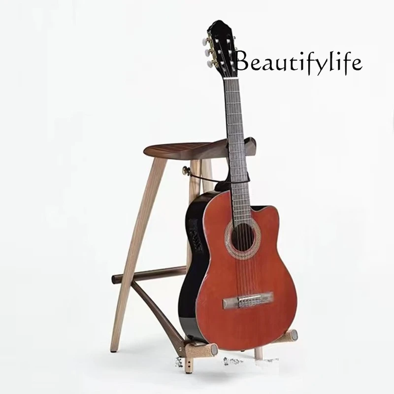 

Guitar stool Classical piano Playing and singing Bar stool Single teaching chair Guzheng stool