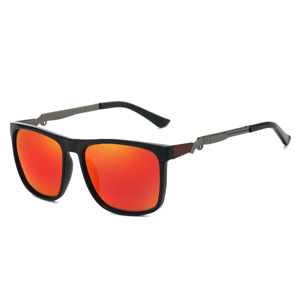 

2701 Polarized Square Sunglasses for Men Women, Vintage Stylish Classic Sun Glasses, Premium Fashion Personalized Shades 605504