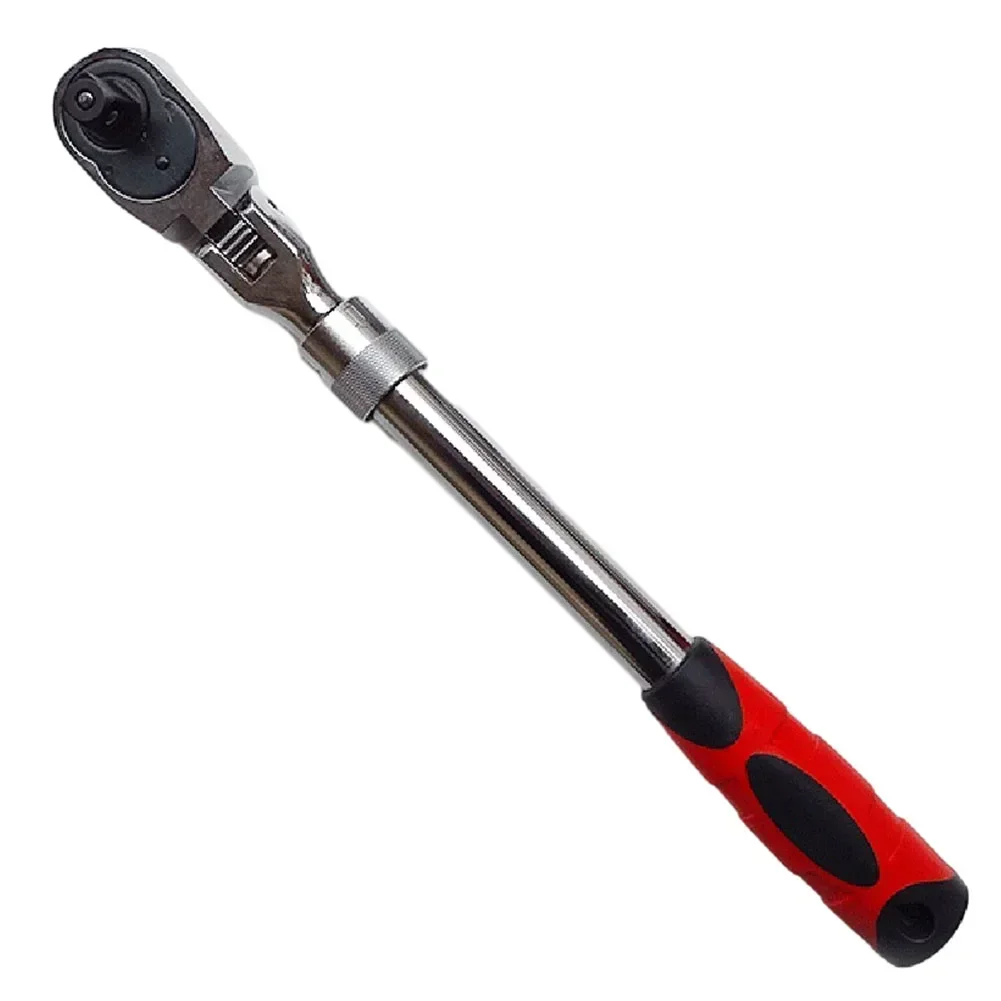 72 Tooth Flex Head Socket Ratchet Wrench Extendable Spanner 1/4 3/8 1/2 For Garage Workshops Auto Repair Hand Tool