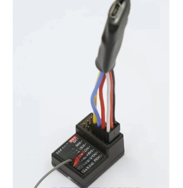 4‑Channel RC Car Simulator USB Adapter 3‑Switch Model Radio Controller Training Dongle for PC Racing Simulation