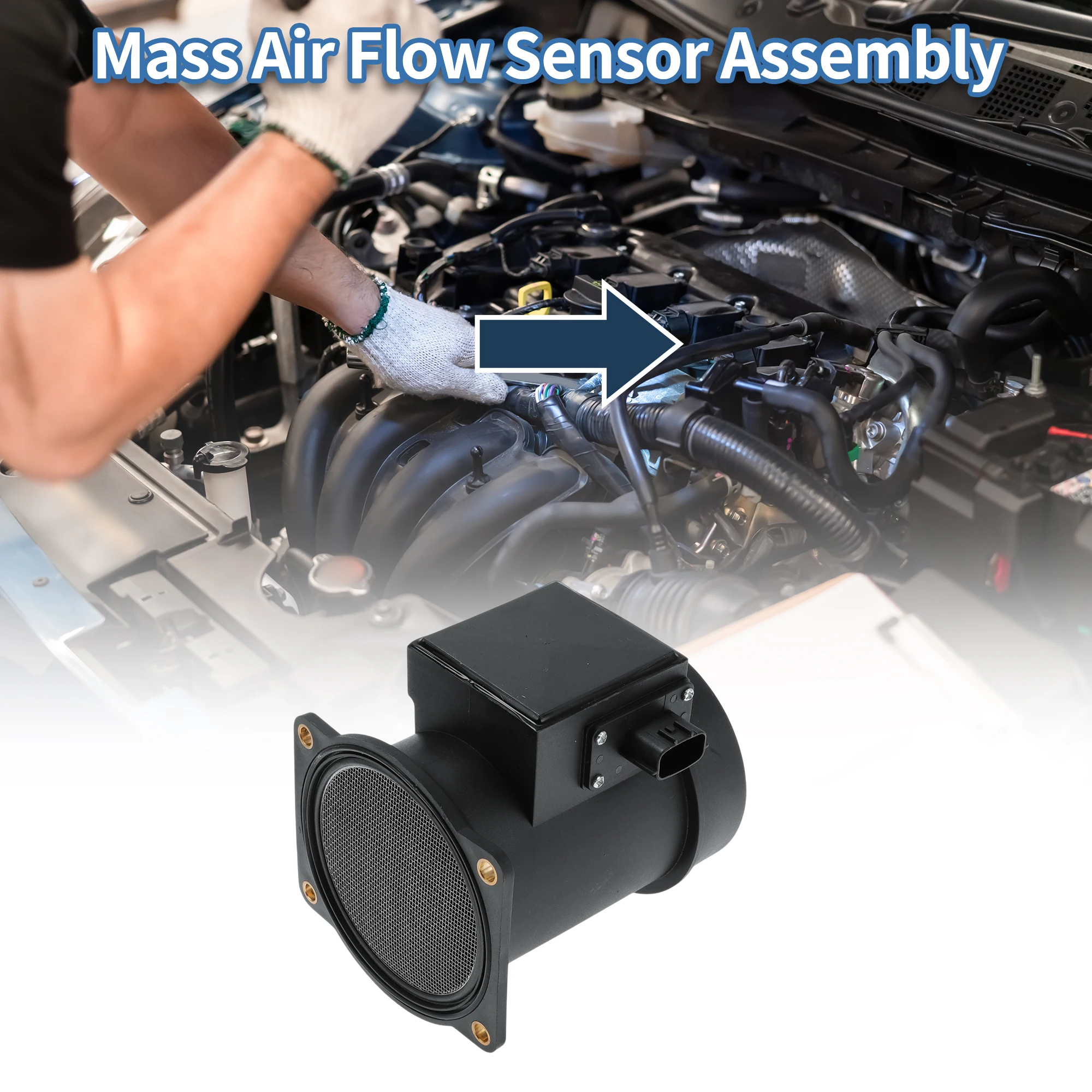 UXCELL Mass Air Flow Sensor Assembly No.A36612R71 for Subaru Forester 2003-2025