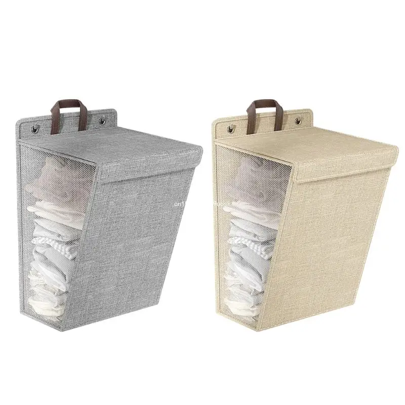 Multipurpose Laundry Basket Practical Dirty Clothes Storage Hamper Hanging Clothing Container Home Organization Tool