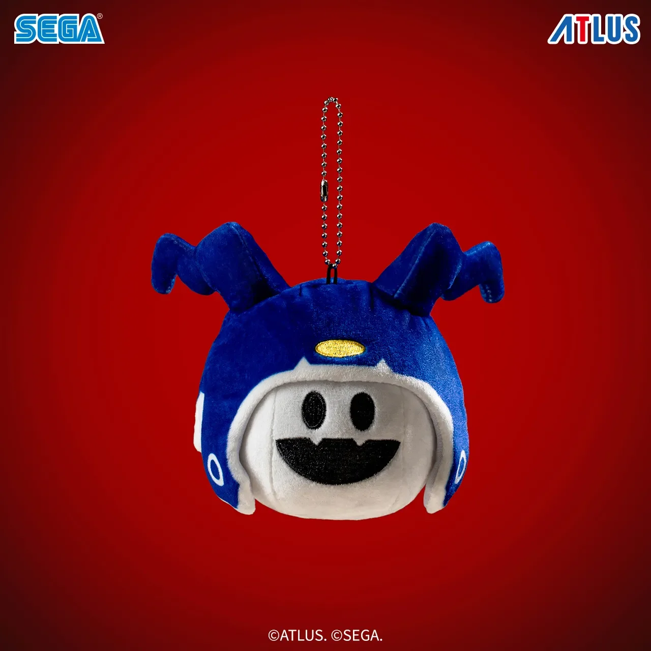 Original SEGA Shin Megami Tensei V Vengeance Jack Frost Plush Pendant Game Merchandise Cute Ornament Collectible Toys Gifts view 2