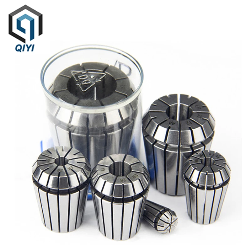 Imagem -03 - Ercollet Er11 Er16 Er20 Er25 Er32 Pinça Mandril Máquina de Gravura Eixo Motor Fresa Cnc Torno Ferramenta Broca Pinças Mandril