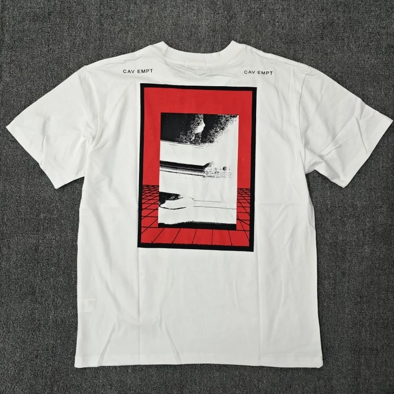 2026 New Cav Empt C.E Retro Photo Art Graphic T-Shirt Men Women Cotton Short Sleeve Tee Tops