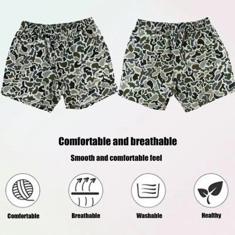 Men's Camouflage orts Children's Casual Pants Middle-aged PVC Material Other Sle Low Waist Umbrella Soldier Pants