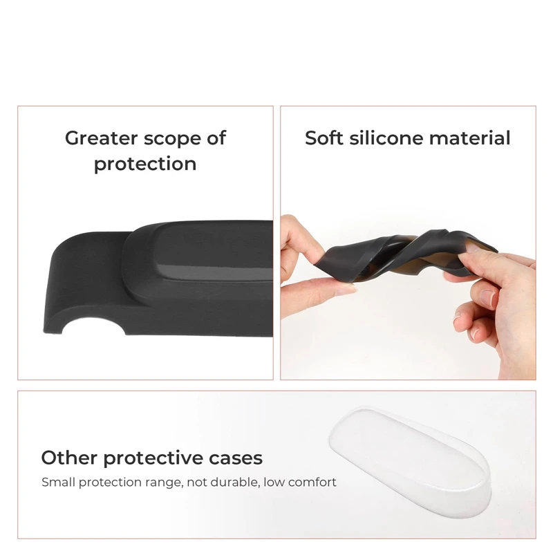 Juste de protection en silicone pour scooter électrique Ninebot, étanche à l'eau et à la poussière, pièces de rechange pour tableau d'affichage Prada, noir, F20, F30, F40