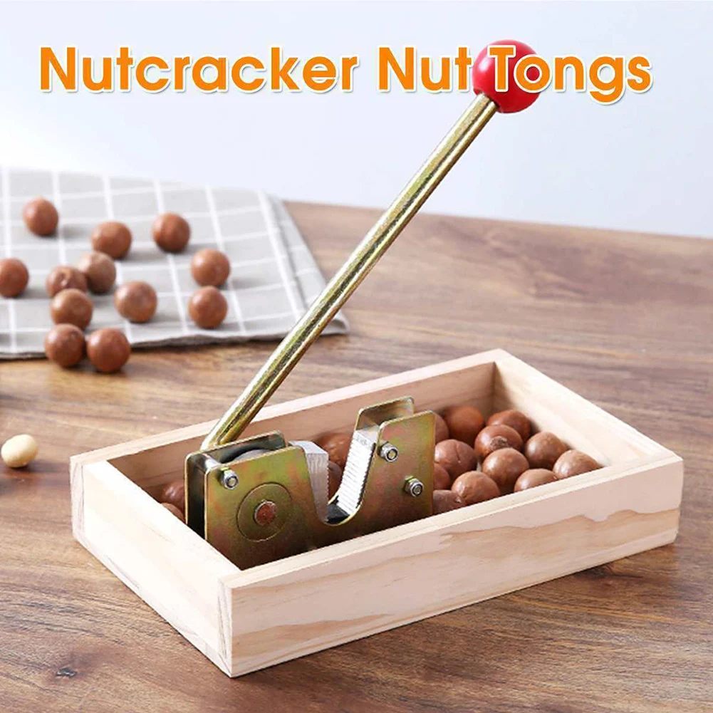 Multifunctional Macadamia Peeling Machine Heavy Duty Professional Nut Peeling Machine with Metal Handle for Home Kitchen Gadgets