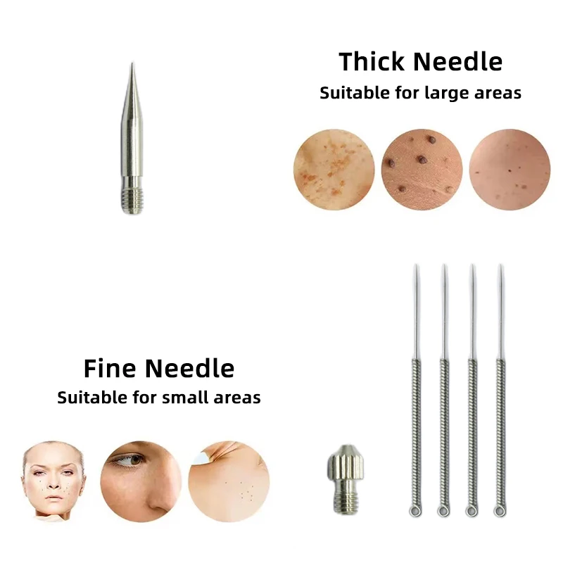 Surgical Sterile Needle Mini Mole Removal Pen Needles for Spot Mole Freckle Plasma Point Pen Machine Beauty Equipment