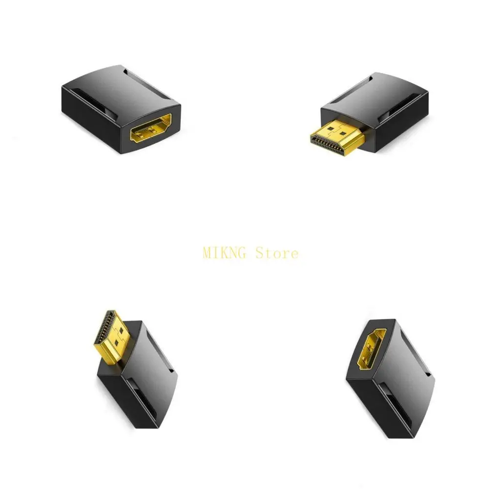 4K HDMIS Adapter HDMIS Male to Enterters تدعم 60 هرتز دقة عالية لأجهزة التلفزيون والألعاب أفضل بيع