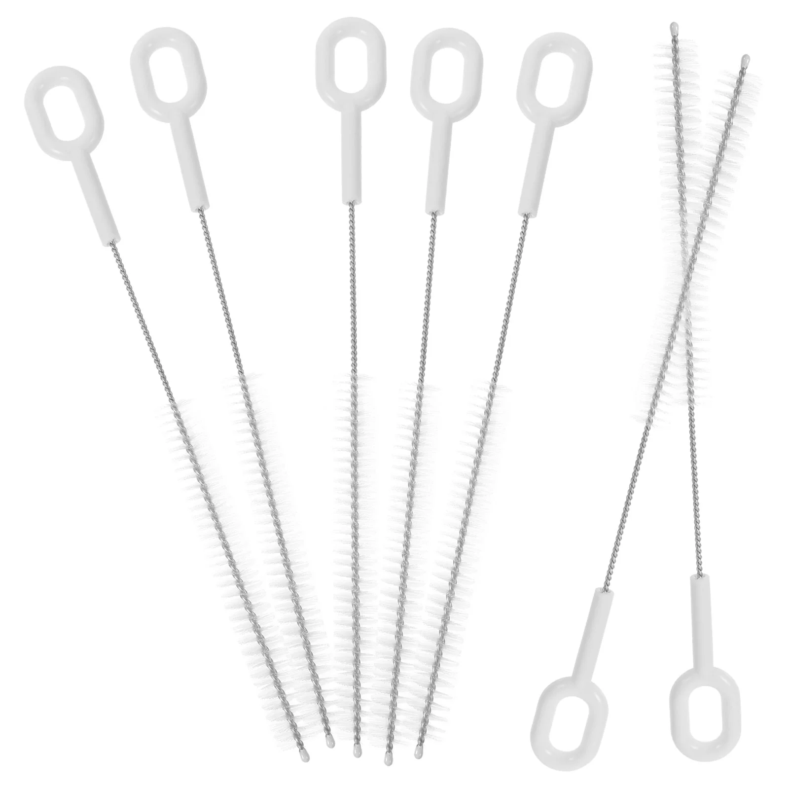 10 PCS Bottle Straw Brush Water Cleaner Extra Long Glassware Cleaning Cleaners Portable Household Tube