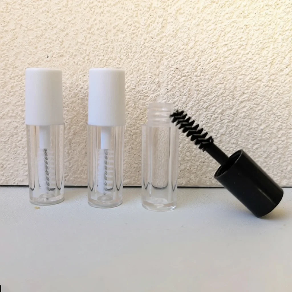 1ml Mini-Mascara-Tuben Transparente Leere Wimpernwachstumsserum-Spenderflasche Kosmetik-Verpackungsbehälter – Detail 4