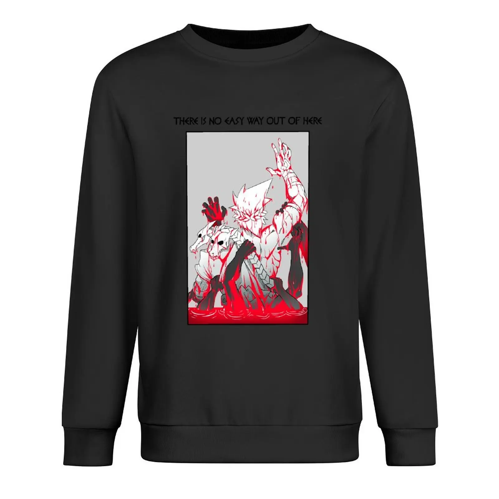 لا يوجد طريقة سهلة للخارج هنا، بلوفر رجالي، ملابس رجالية، بلوزة، ملابس رجالية، سوياتشيرتس للرجال #1