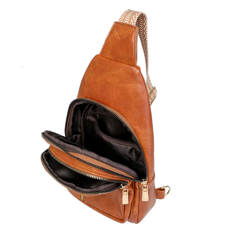 Mode Damen Brusttasche Pu Leder hochwertige Damen Umhängetasche multifunktion ale Umhängetasche Handtasche für Frauen