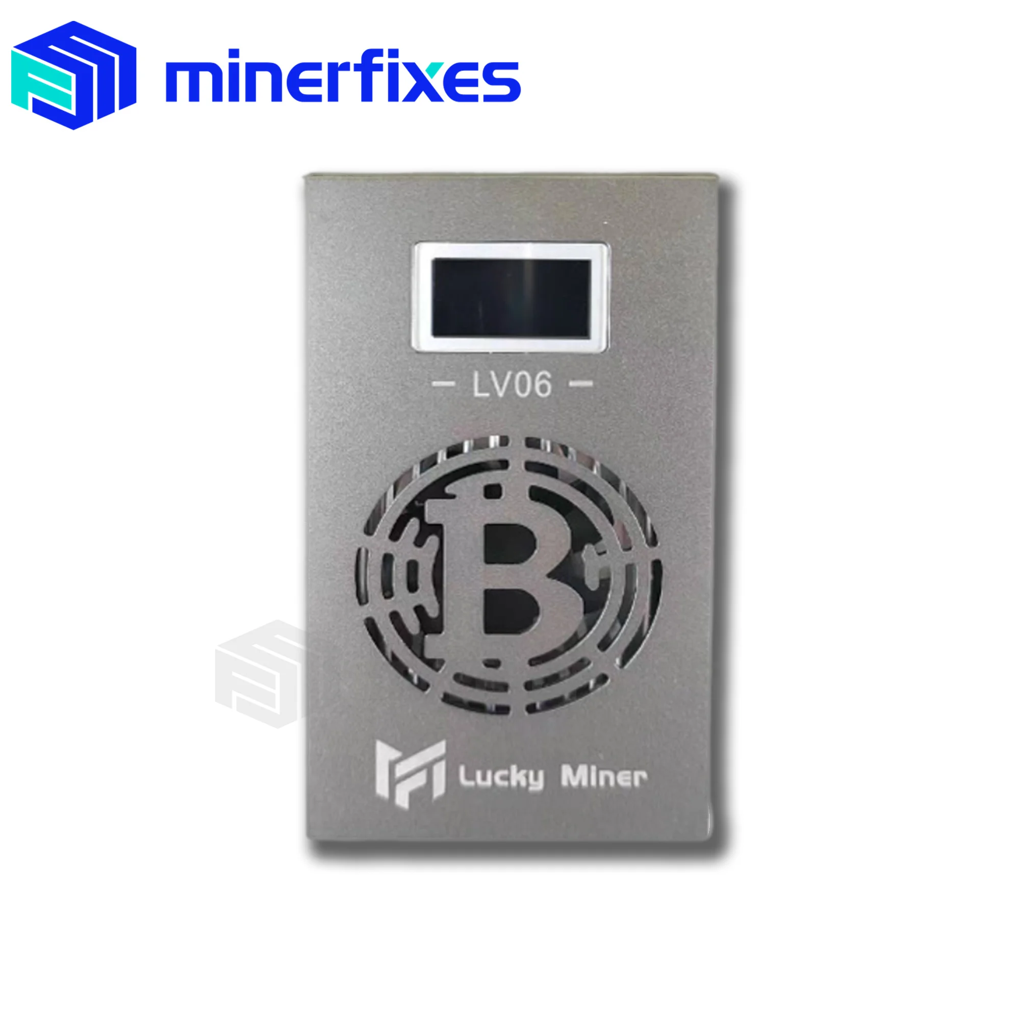 Lucky LV06 Miner v6 Effortless Solo Bitcoin Miner with WiFi 504GH/S crypto miner Silent Operation Home Lottery BTC Miner Machine