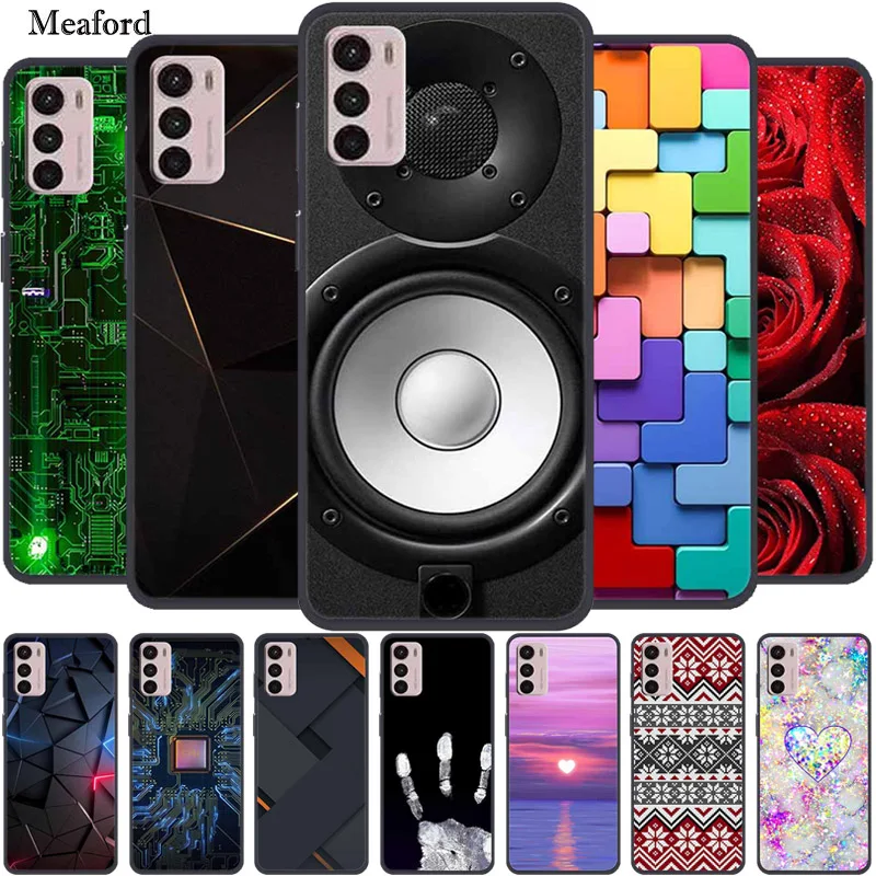 For Moto G42 Luxury Case Silicone TPU Soft Phone Back Cover Funda For Motorola Moto G42 G 42 MotoG42 Shockproof Protective Coque