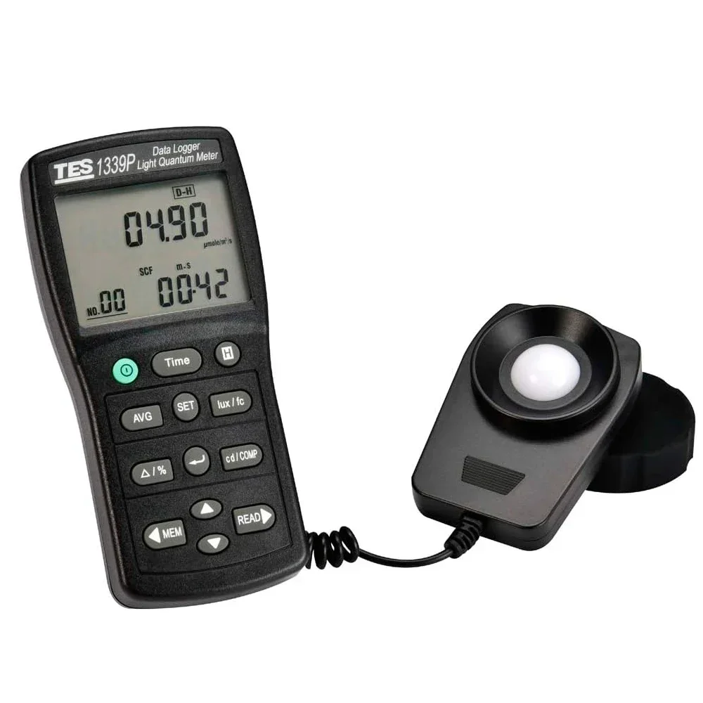 

TES-1339P Портативный фотосинтезный измеритель света, регистратор данных интенсивности света