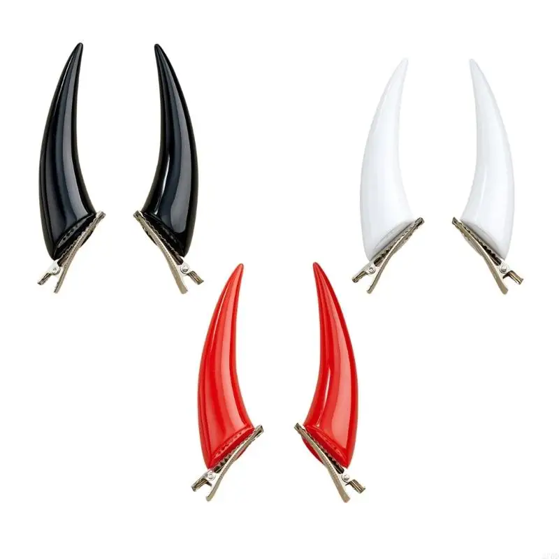 

270D 2pcs Multifunctional Halloween Hair Pin Make up Hairpin Youth Adults Barrettes