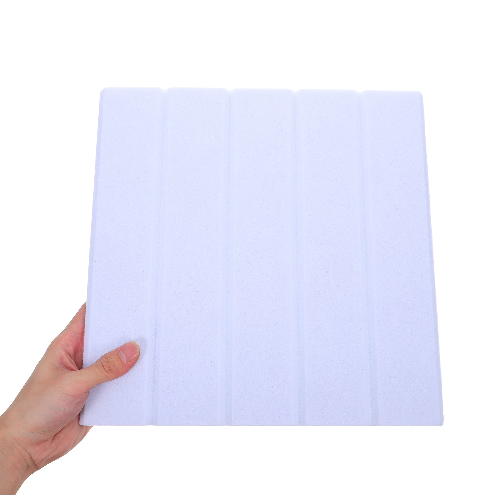 12 قطعة لوحة حائط بوليستر خطوط عمودية امتصاص صوتي متعدد الوظائف ديكور مسرح منزلي الفصول الدراسية