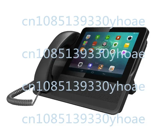 Smart fixed-line phone touch screen IP phone office large screen support application download