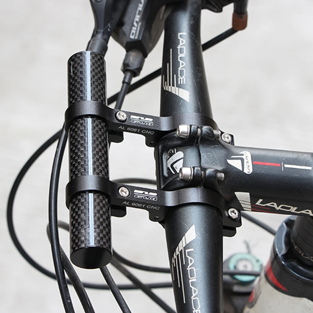 GUB 130mm Aluminum Alloy Bicycle Handlebar Extender Tube Mountain Bike Road Bike Front Light Bracket Lamp Flashlight Accessories view 5