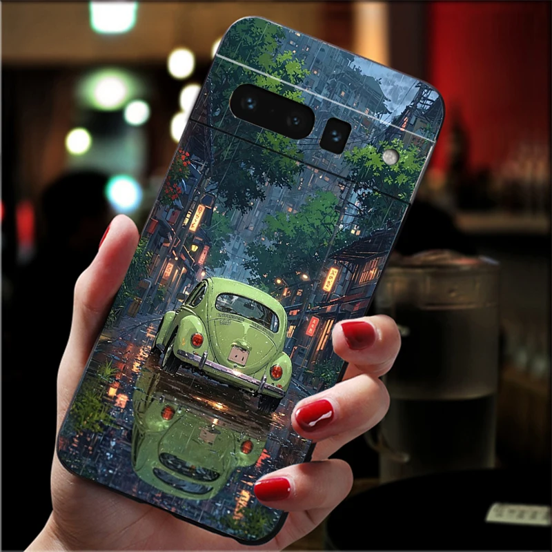 

Phone Case For Google Pixel 10 9 Pro XL 9A 8 7 6 Pro Pixel 8A 7A 6A Pixel 8 7 6 5 Japan Car Anime Case