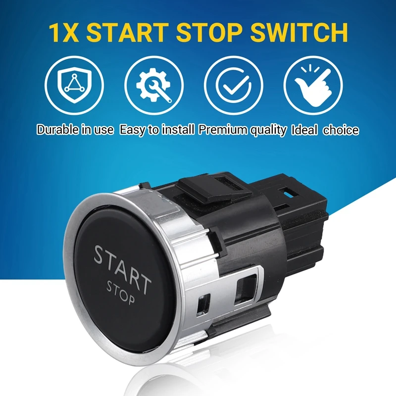 4 Pin Start Stop Switch 9805348090 9805347980 98021996ZD For Peugeot 308 408 508 Citroen C4L Push Button Start Switch