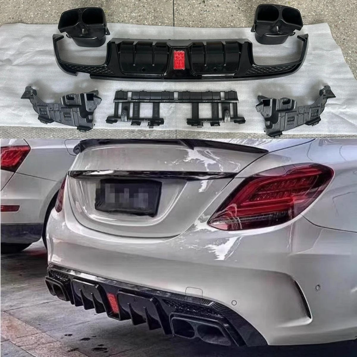 Rear Bumper Diffuse…