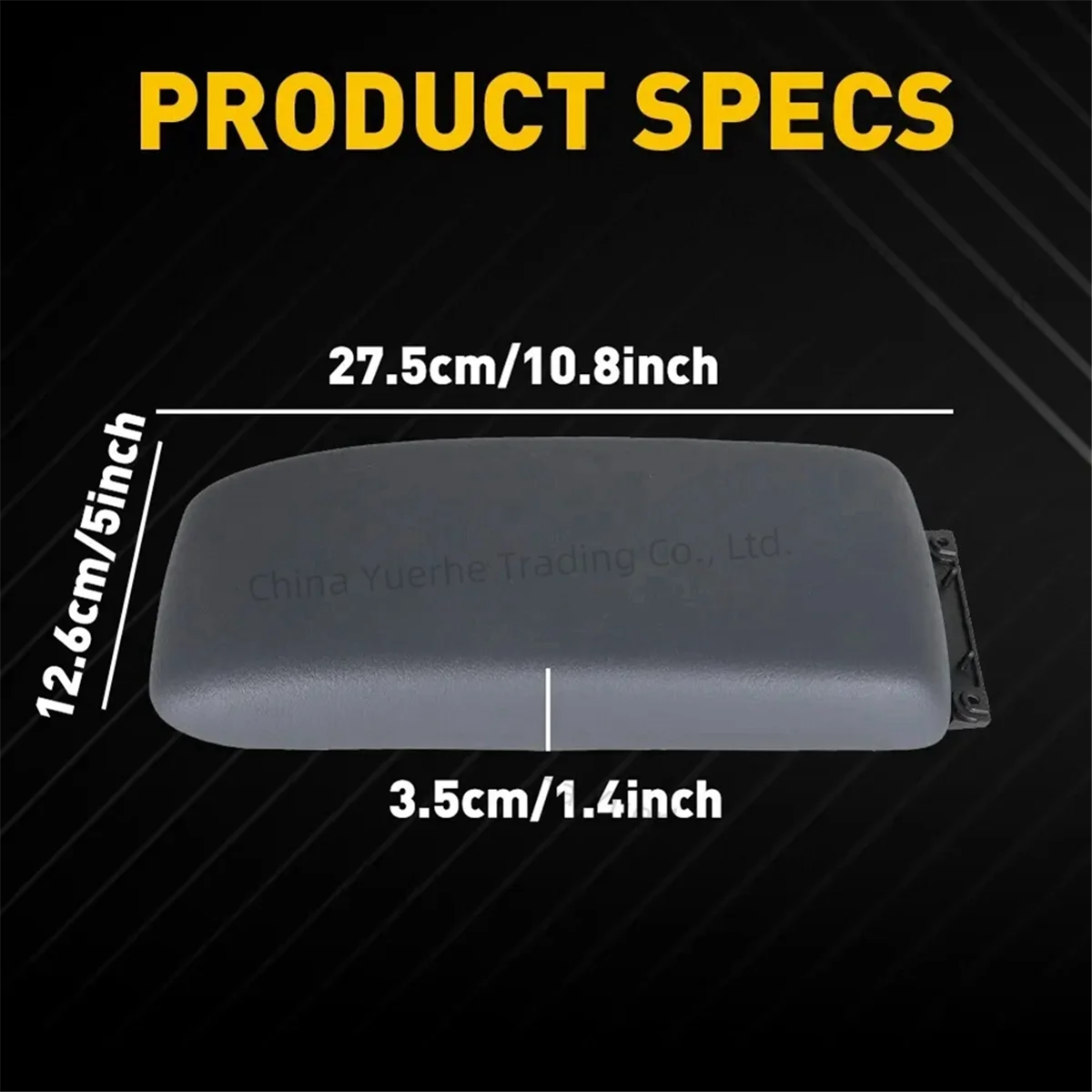 

5890535040B0 Крышка подлокотника центральной консоли автомобиля для Toyota Tacoma 1995-2000 4Runner 1996-1998 Серый